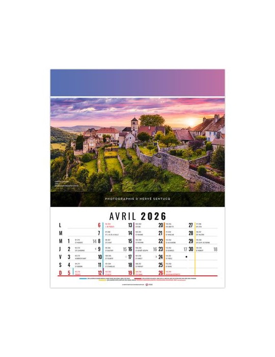 CELINE 2026 - 12 FEUILLETS - BLOC SEUL SANS MARQUAGE