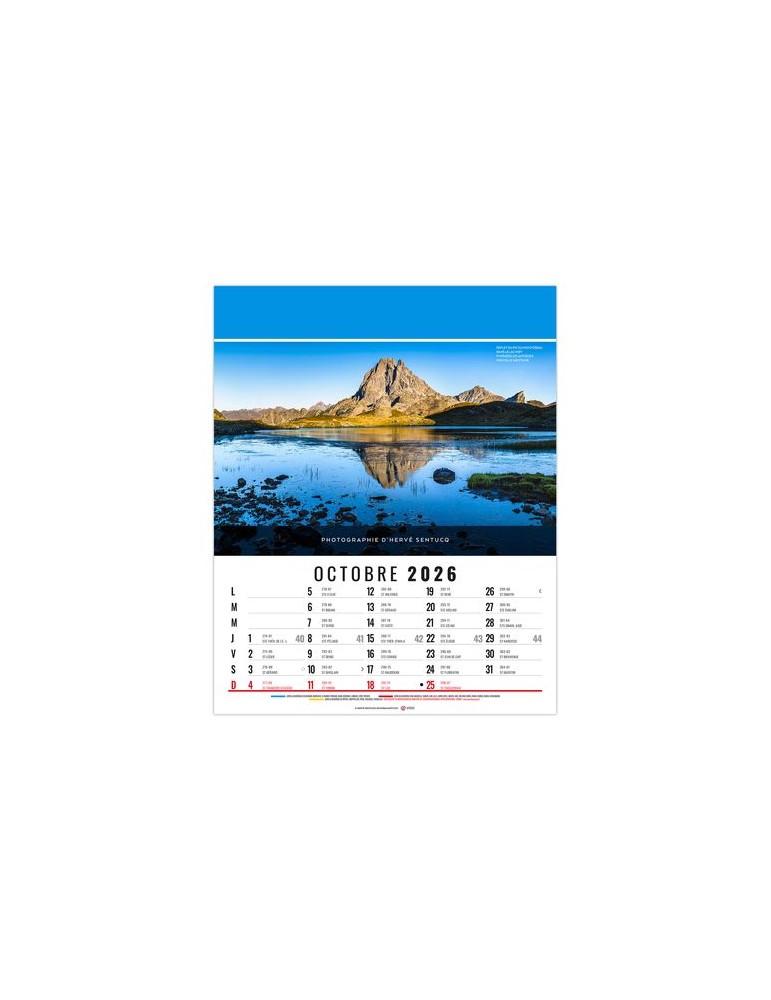 CELINE 2026 - 12 FEUILLETS - BLOC SEUL SANS MARQUAGE