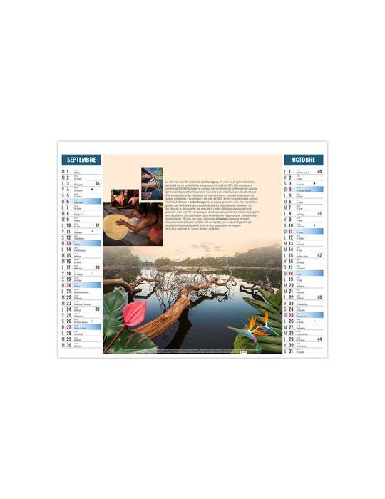 2EN1 - OUTREMER 2026 - XXL 474 x 700 mm - MARQUAGE 1 COULEUR