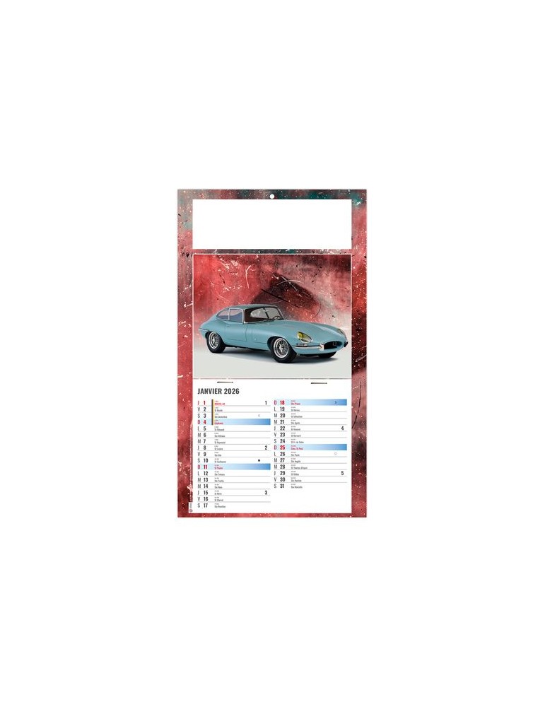 PLAQUE 1 VUE YANN 2026 - DOS CARTON - BLOC B2 - SANS MARQUAGE