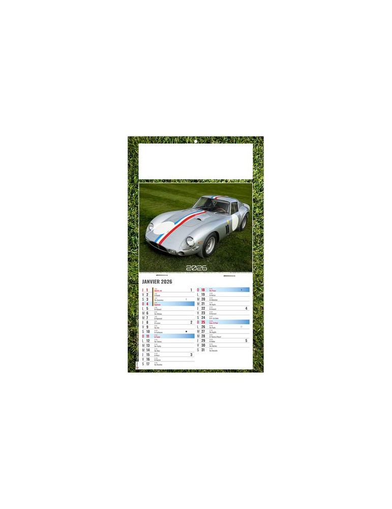 PLAQUE 1 VUE YANN 2026 - DOS CARTON - BLOC B2 - SANS MARQUAGE