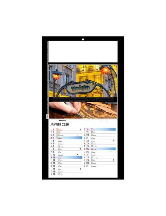 PLAQUE 1 VUE STEPHANE 2026 - DOS CARTON - BLOC B2 - SANS MARQUAGE