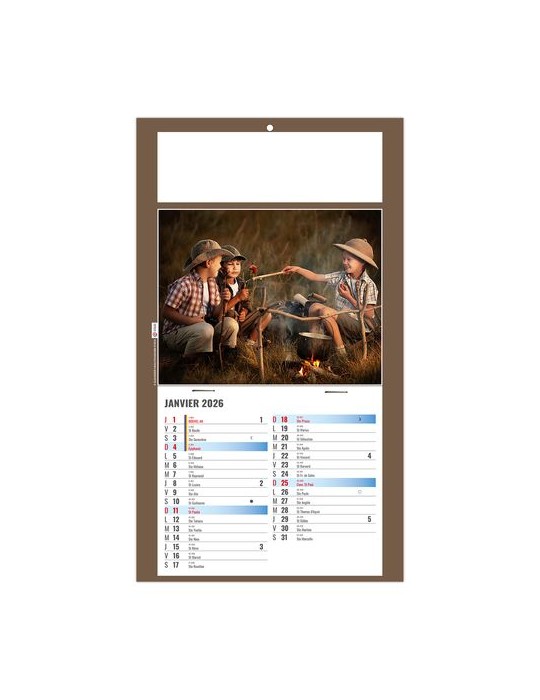 PLAQUE 1 VUE REMI 2026 - DOS CARTON - BLOC B2 - SANS MARQUAGE