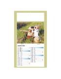 PLAQUE 1 VUE REMI 2026 - DOS CARTON - BLOC B2 - SANS MARQUAGE cadeau entreprise pas cher