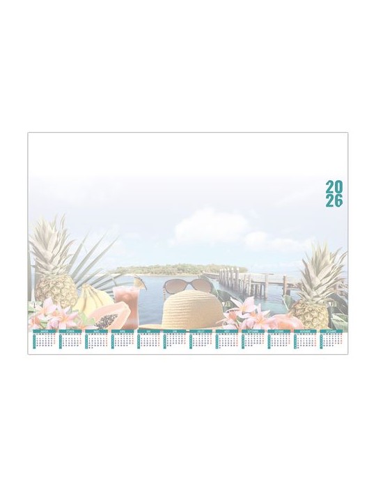 SM JEANNE 2026 - SM 500 x 350 mm - 25 FEUILLETS