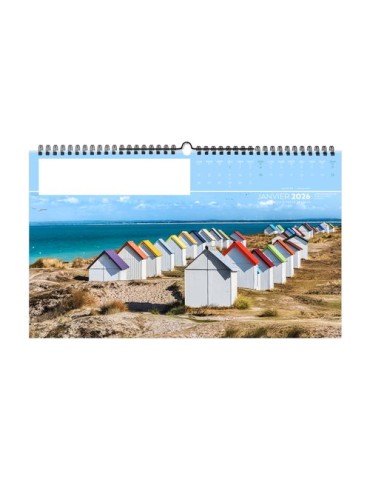 ENVERGURE 2026 - XXL 620 x 360 mm - MARQUAGE 1 COULEUR marquage laser ultra précis