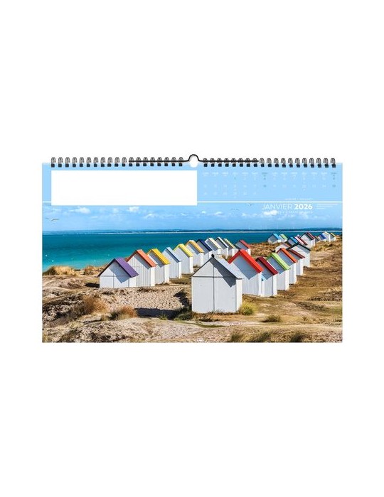 ENVERGURE 2026 - XXL 620 x 360 mm - MARQUAGE 1 COULEUR