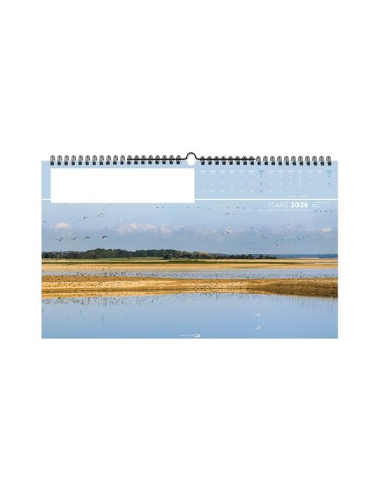 ENVERGURE 2026 - XXL 620 x 360 mm - MARQUAGE 1 COULEUR