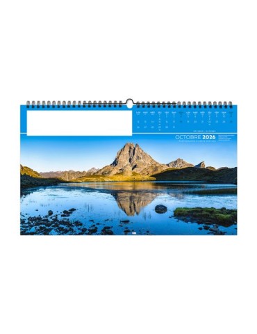 ENVERGURE 2026 - XXL 620 x 360 mm - MARQUAGE 1 COULEUR cadeau entreprise pas cher