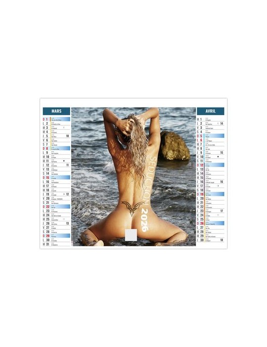 2EN1 - CHARME 2026 - SMALL 330 x 470 mm - MARQUAGE 1 COULEUR