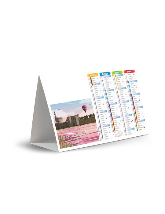 CHEVALET DE COMPTOIR - VINTAGE 2026 - QUADRI