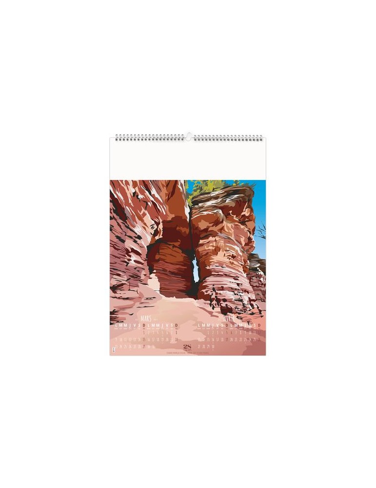 TOUR DE FRANCE VINTAGE 2026 - 6 FEUILLETS - RELIURE BAGUETTE - MARQUAGE 1 COULEUR