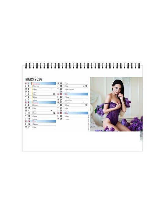 CHEVALET STANDARD 13F - SOUS-VETEMENT 2026 - QUADRI