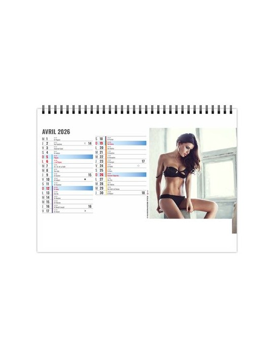 CHEVALET STANDARD 13F - SOUS-VETEMENT 2026 - QUADRI