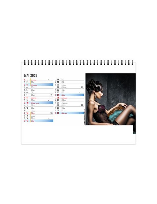 CHEVALET STANDARD 13F - SOUS-VETEMENT 2026 - QUADRI