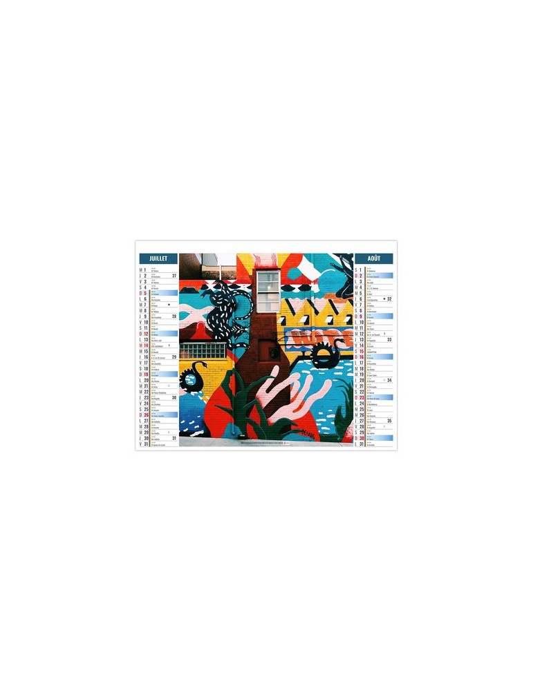 2EN1 - URBAIN 2026 - XXL 474 x 700 mm - MARQUAGE 1 COULEUR