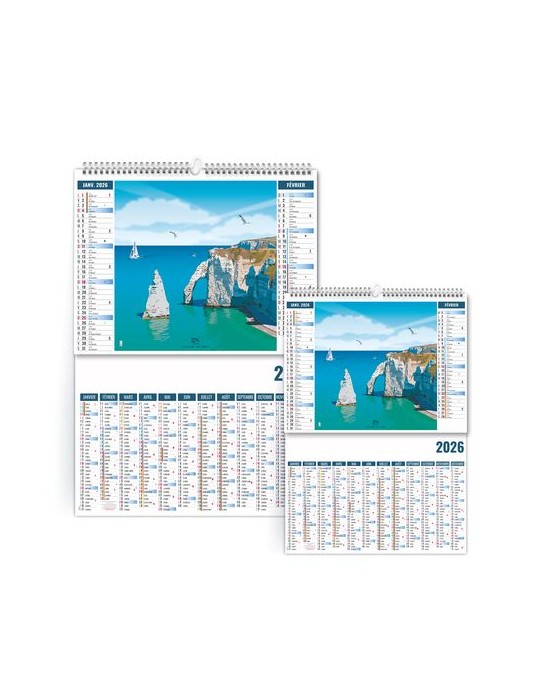 2EN1 - DECOUVERTES 2026 - SMALL 330 x 470 mm - MARQUAGE 1 COULEUR