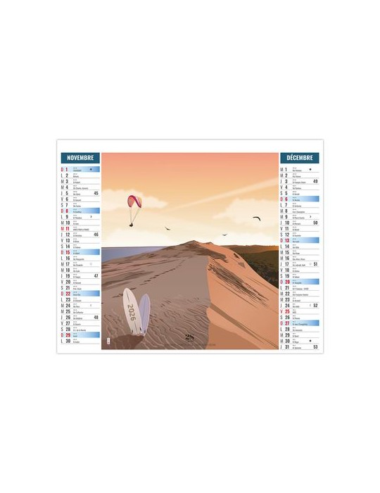 2EN1 - DECOUVERTES 2026 - SMALL 330 x 470 mm - MARQUAGE 1 COULEUR