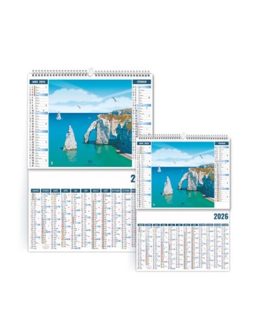 2EN1 - DECOUVERTES 2026 - SMALL 330 x 470 mm - MARQUAGE 1 COULEUR 2