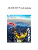 EXTRÊMES 2026 - 6 FEUILLETS - RELIURE BAGUETTE - MARQUAGE 1 COULEUR nombre de pages : 12 pages marquage laser ultra précis