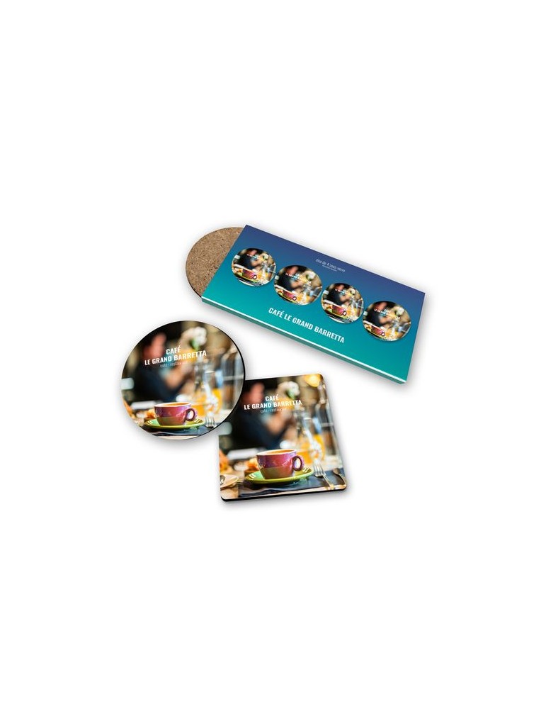 SOUS-VERRE A L'UNITE - CARRE COINS ARRONDIS 95 x 95 mm - BOIS FIBRE DURE 3mm