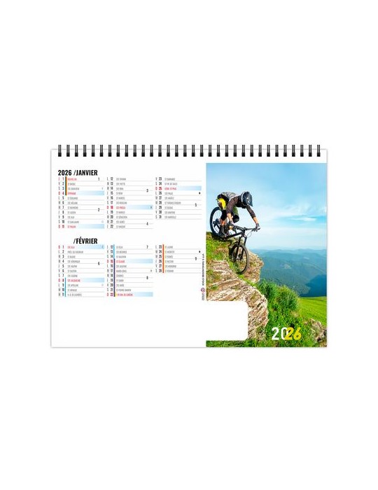 CHEVALET STANDARD 7F - DEPASSEMENT 2026 - QUADRI