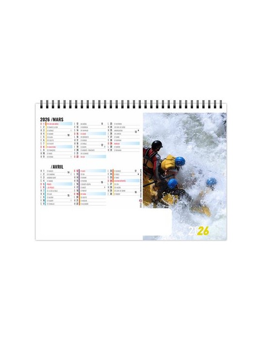 CHEVALET STANDARD 7F - DEPASSEMENT 2026 - QUADRI