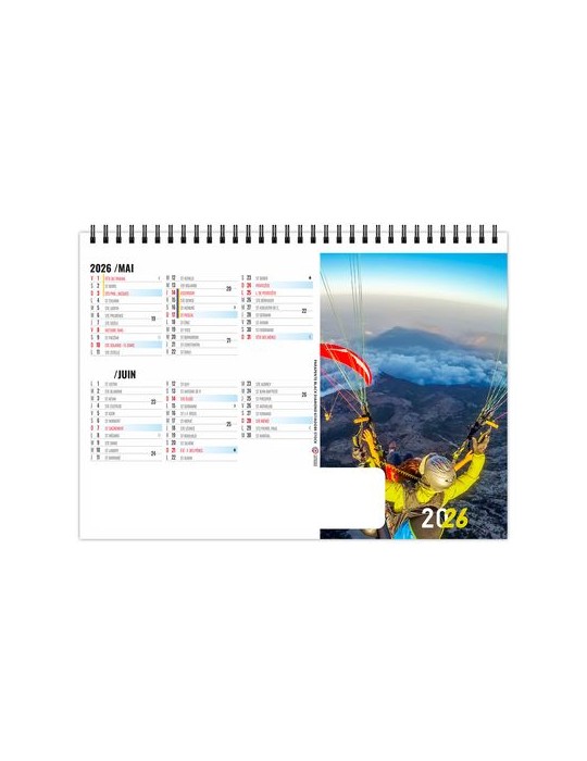 CHEVALET STANDARD 7F - DEPASSEMENT 2026 - QUADRI