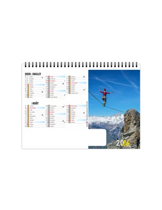 CHEVALET STANDARD 7F - DEPASSEMENT 2026 - QUADRI