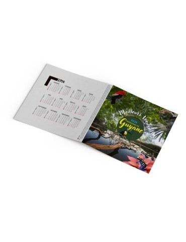 CARTE DE VOEUX - L'EMERAUDE 2026  AVEC ENVELOPPE - SANS MARQUAGE 2