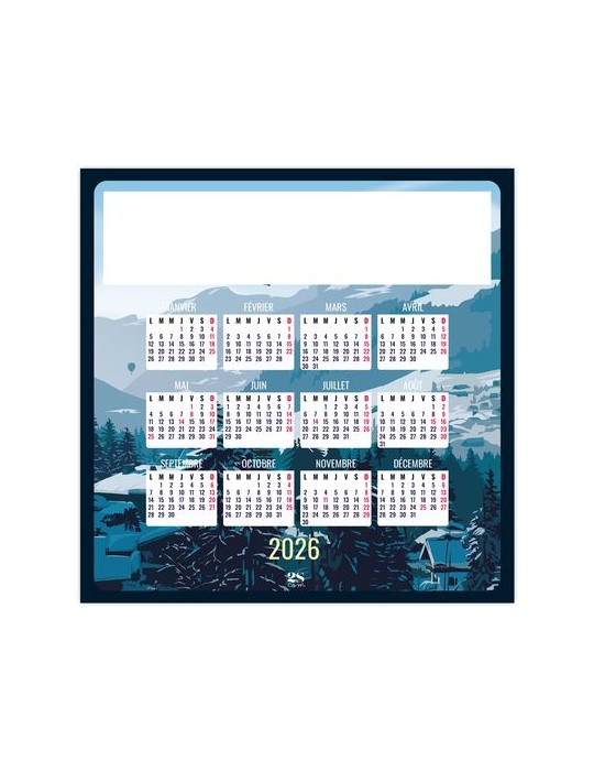 MAG GRAPHIC 2026 - MINI MAGNET 140 x 140 mm - QUADRI