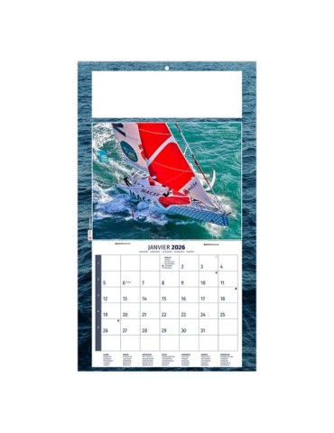 PLAQUE 1 VUE TITOUAN 2026 - DOS CARTON - BLOC B2 - SANS MARQUAGE