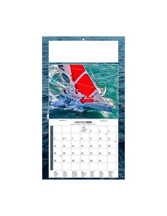 PLAQUE 1 VUE TITOUAN 2026 - DOS CARTON - BLOC B2 - SANS MARQUAGE