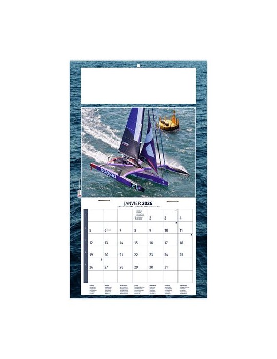 PLAQUE 1 VUE TITOUAN 2026 - DOS CARTON - BLOC B2 - SANS MARQUAGE