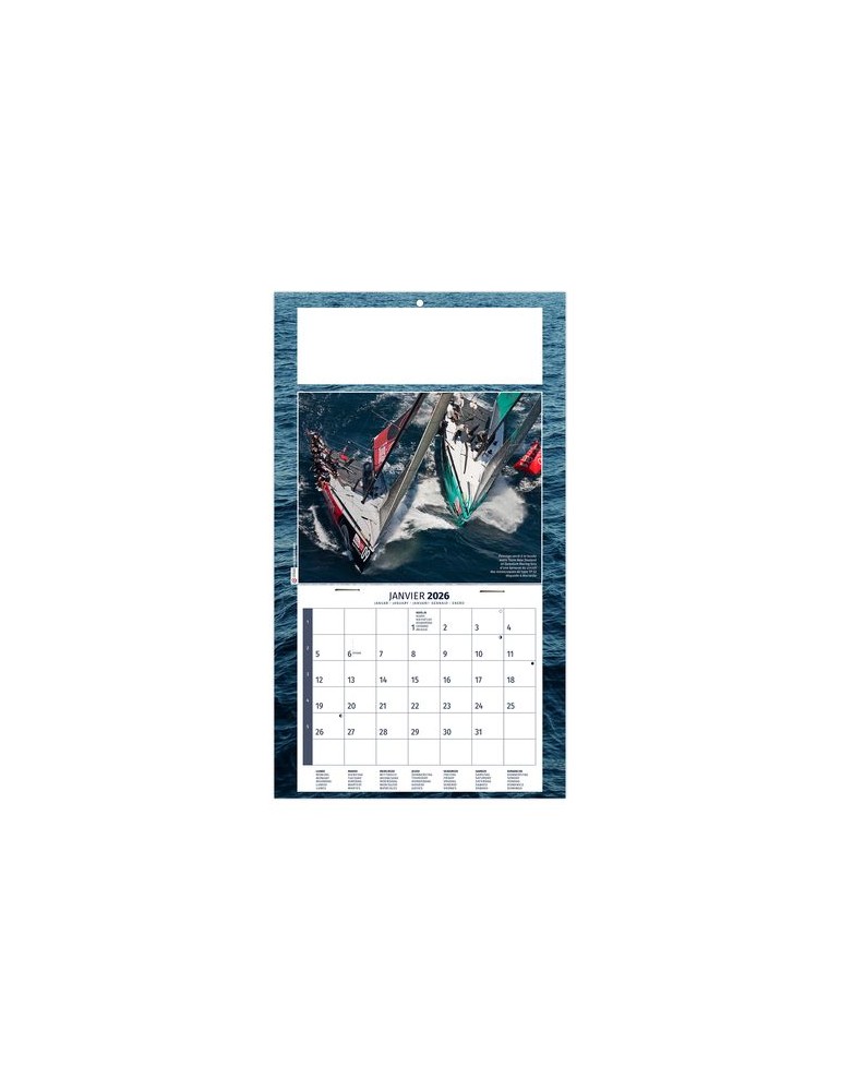 PLAQUE 1 VUE TITOUAN 2026 - DOS CARTON - BLOC B2 - SANS MARQUAGE