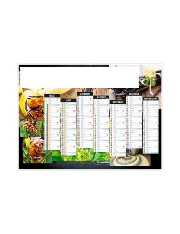 EPICES 2026 - MIDI 430 x 335 mm - LEGER 400G - SANS MARQUAGE - 1 TROU EN TETE personnalisation rapide en France