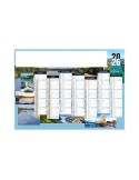 NATURE 2026 - MIDI 430 x 335 mm - LEGER 400G - SANS MARQUAGE - 1 TROU EN TETE personnalisation rapide en France