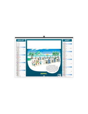 ILLUSTRE ECO - RIRE 2026 - SMALL 480 x 330 mm personnalisation rapide en France