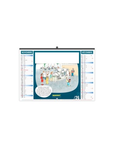 ILLUSTRE ECO - RIRE 2026 - SMALL 480 x 330 mm cadeau client original