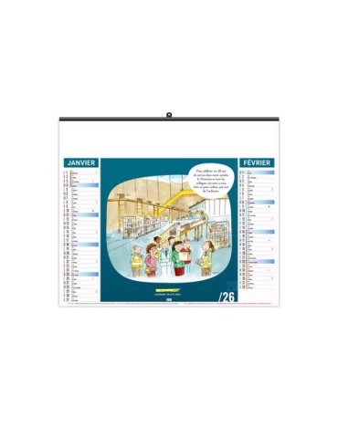 ILLUSTRE ECO - RIRE 2026 - SMALL 480 x 330 mm marquage couleur éclatante
