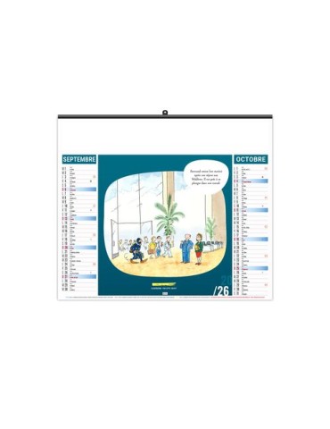ILLUSTRE ECO - RIRE 2026 - SMALL 480 x 330 mm cadeau entreprise pas cher