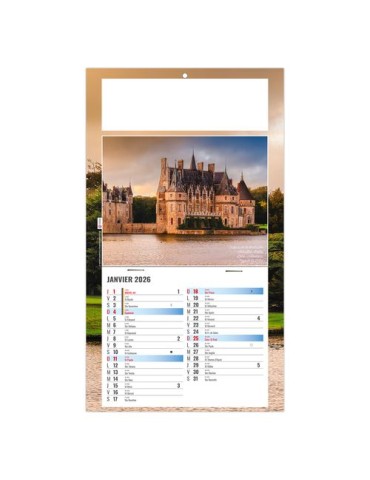PLAQUE 1 VUE ALAIN 2026 - DOS CARTON - BLOC B2 - SANS MARQUAGE 2