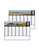 LIBERTE GRAND-EST 2026 - MIDI 430 x 335 mm - LEGER 400G - SANS MARQUAGE - 1 TROU EN TETE