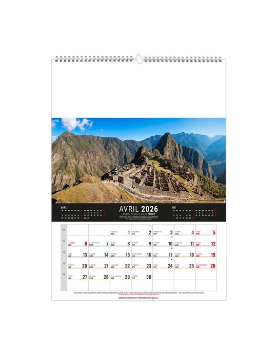 MURAL 12F - MONDE 2026 - QUADRI