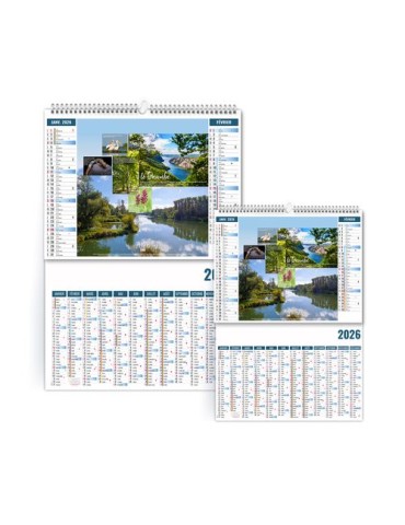 2EN1 - DEBIT 2026 - SMALL 330 x 470 mm - MARQUAGE 1 COULEUR