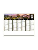 LIBERTE BOURGOGNE-FRANCHE-COMTE 2026 - MIDI 430 x 335 mm - LEGER 400G - SANS MARQUAGE - 1 TROU EN TETE livraison express 24h 48h
