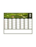 LIBERTE BOURGOGNE-FRANCHE-COMTE 2026 - MIDI 430 x 335 mm - LEGER 400G - SANS MARQUAGE - 1 TROU EN TETE personnalisation rapide e