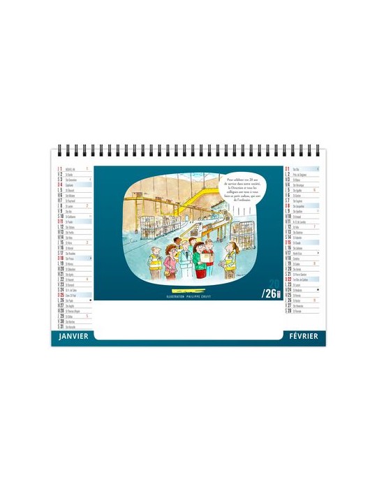 CHEVALET STANDARD 7F - COMIQUE 2026 - QUADRI