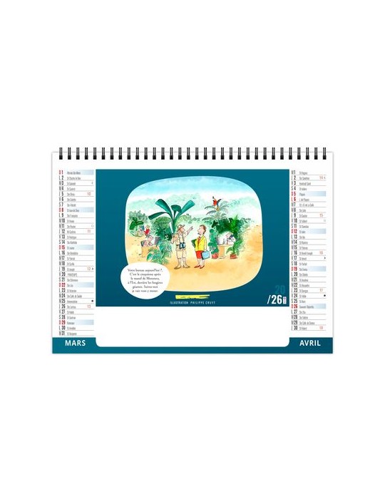 CHEVALET STANDARD 7F - COMIQUE 2026 - QUADRI