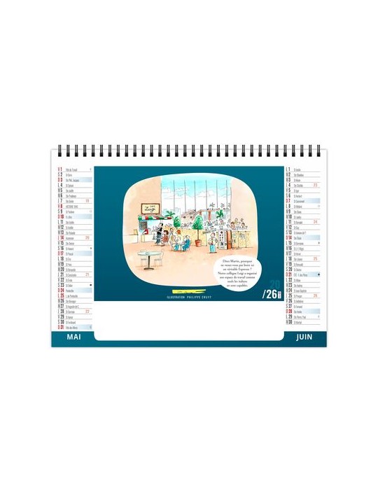 CHEVALET STANDARD 7F - COMIQUE 2026 - QUADRI